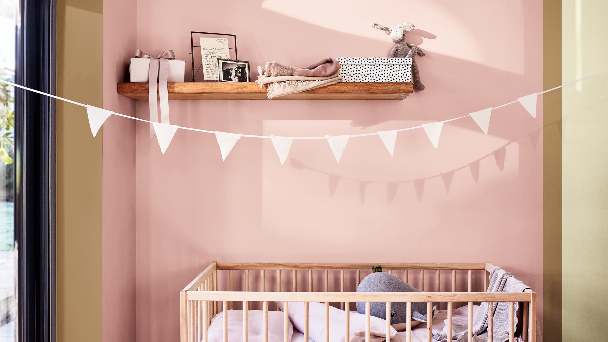 A calming child’s bedroom Deco-Paints-Colour-Futures-Colour-of-the-Year-2019-A-place-to-dream-Kidsroom-Inspiration-42