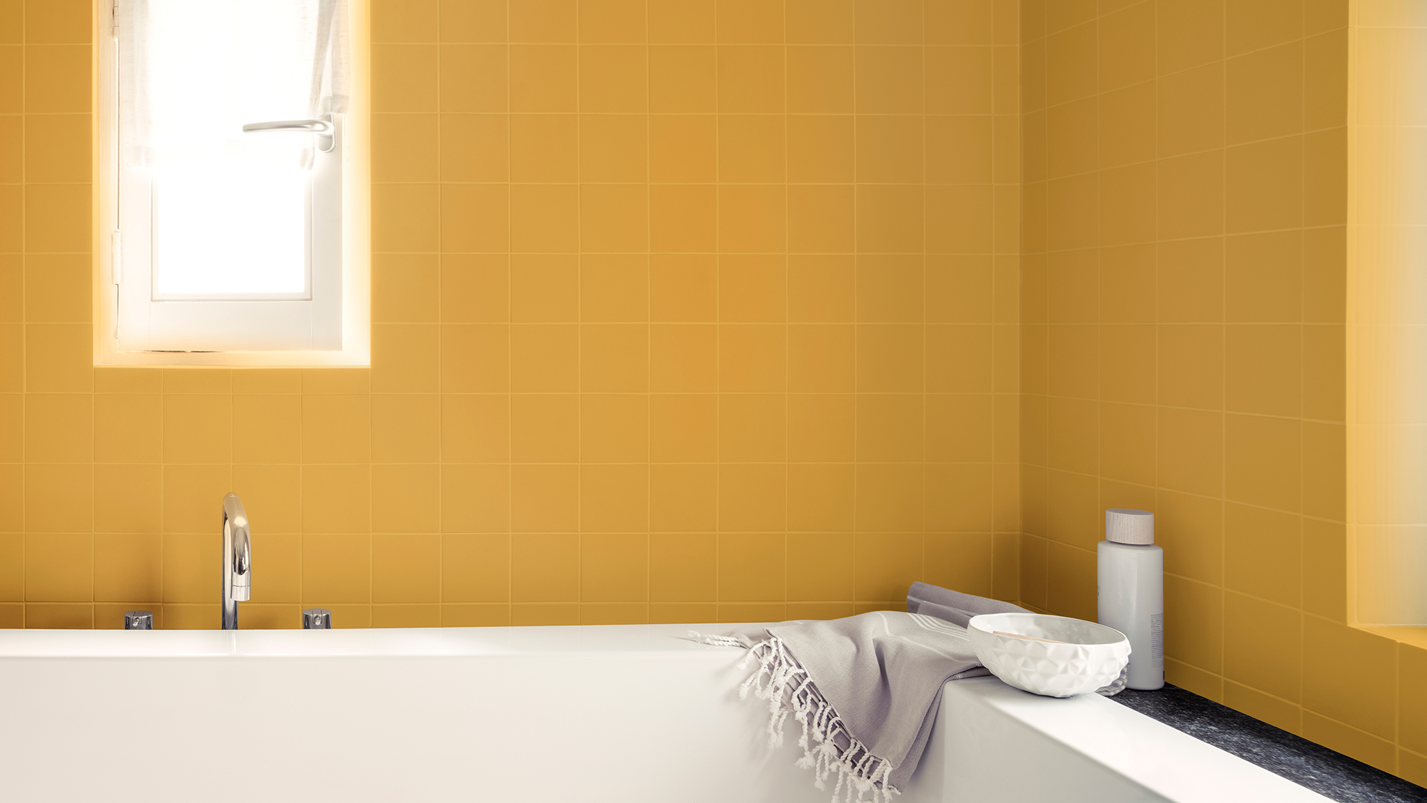 Yellow bathroom tiles dulux-simply-refresh-tiles-ideas-global-4