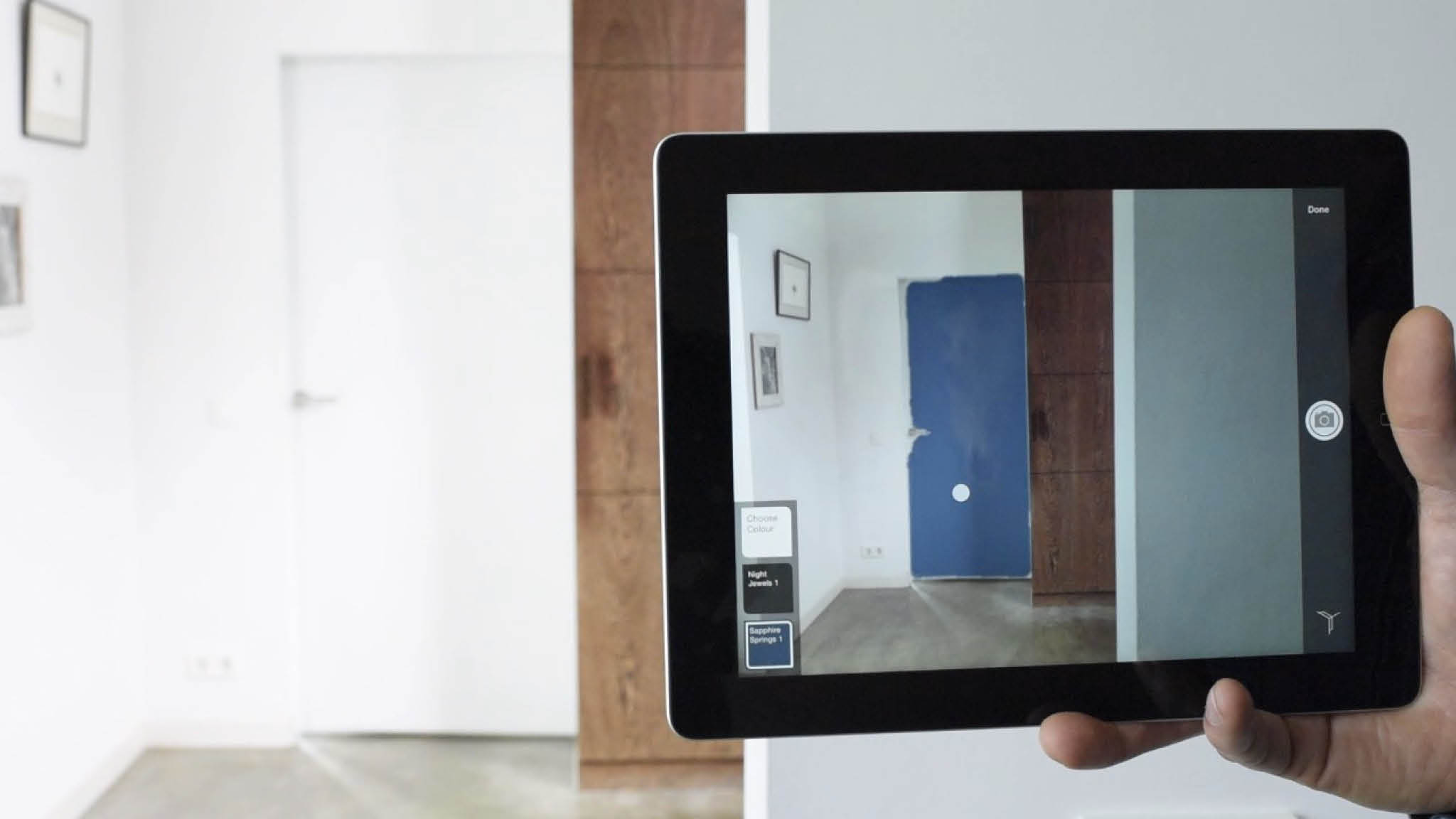 Find a colour with the Visualizer The Dulux Visualizer app allows you to try different shades of paint before you pick up a paint brush.