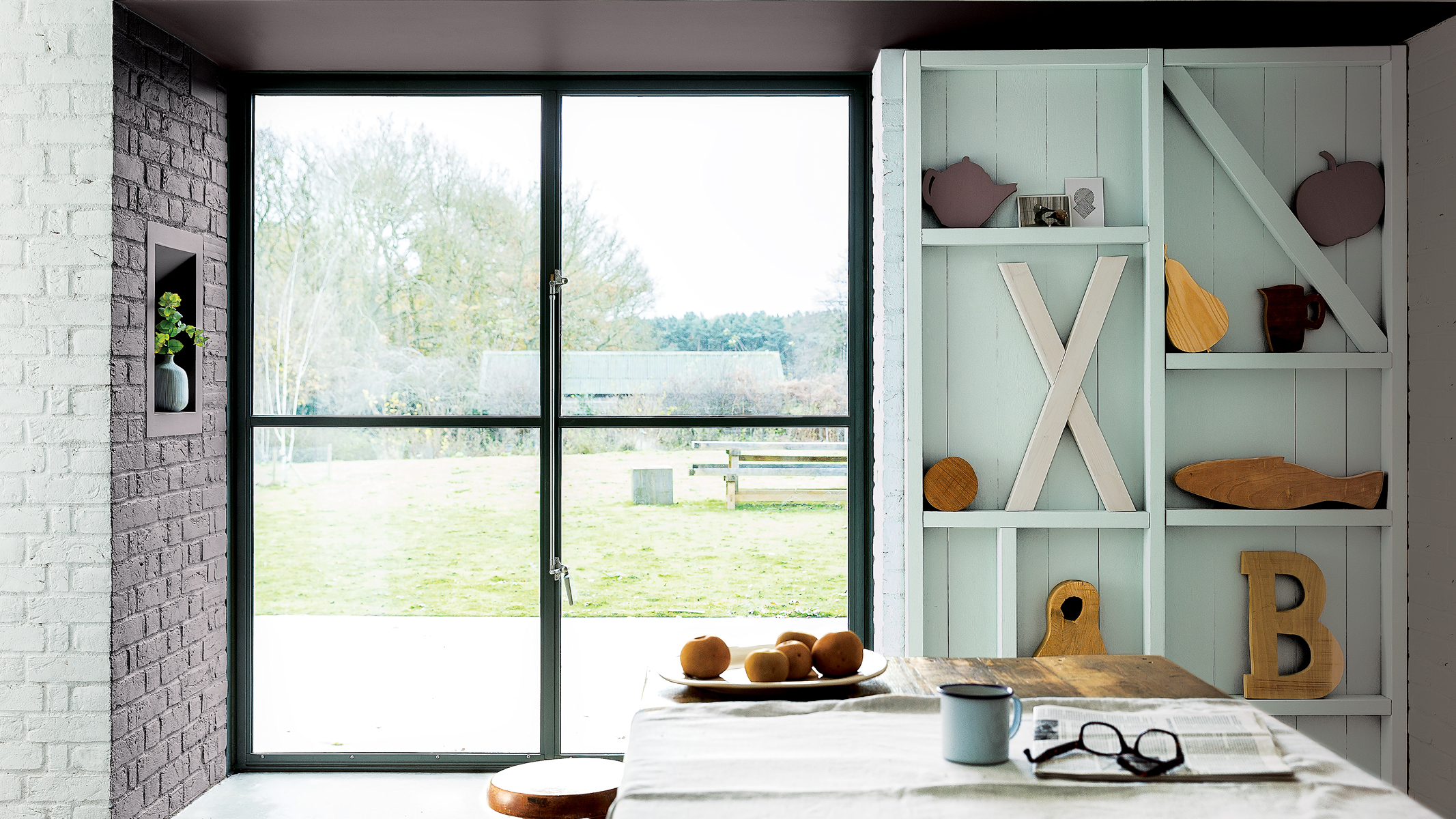 Neutral painted kitchen Cool, edgy neutrals work well in busy kitchens, and keep their cool when the temperature rises.