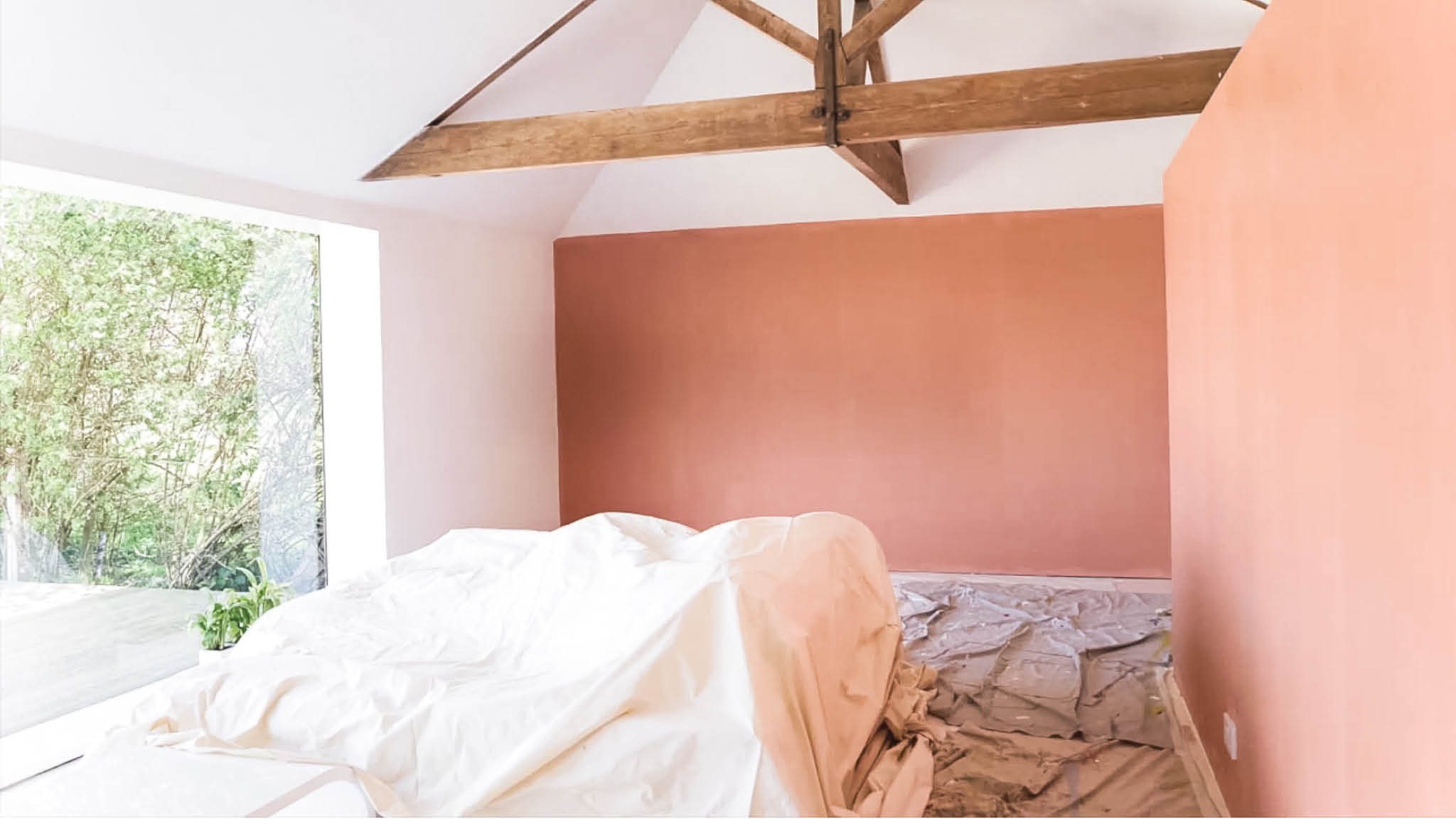 Protect your furniture from paint If you don’t have the space to remove all furniture from the room, cover it with drop cloths or plastic sheeting instead.