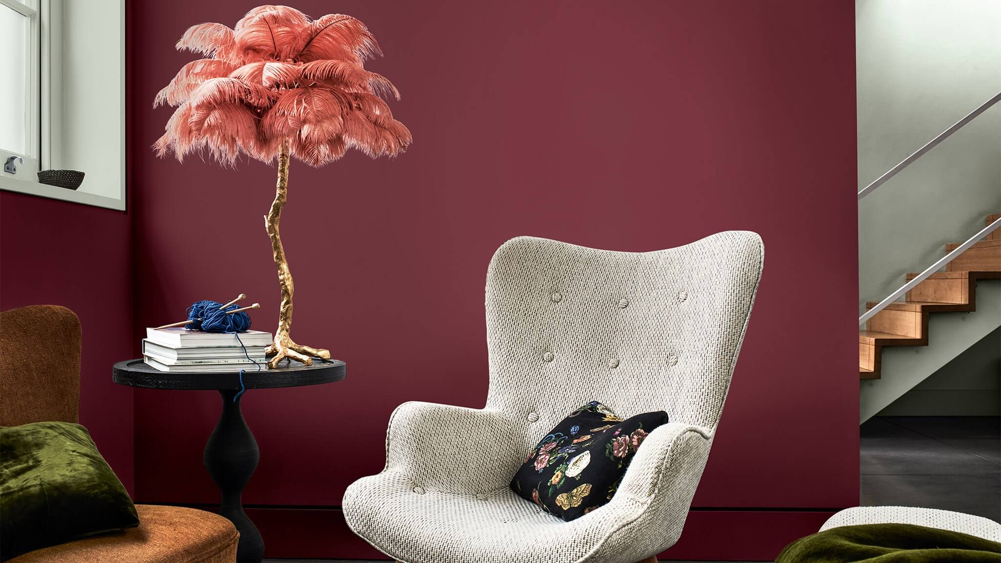 A rich and intense color scheme for a cozy living room CF20_Creativity_color_scheme